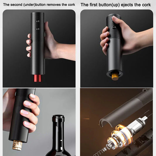 Ouvre-Bouteille de Vin Électrique Élégant & Automatique