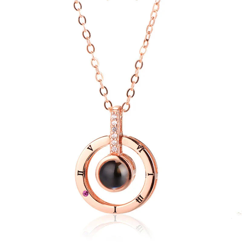 Collier Pendentif SUMENG Amour Romantique Nuptial 2024